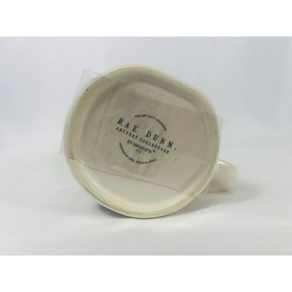 NWT Rae Dunn Merry Christmas Tree Mug with Topper - Picture 3 of 4